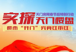 实探天门楼盘 楼市